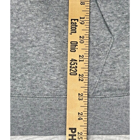 Nike Sportswear Club Fleece Gray Sweatshirt Hoodie Men's Size Sm Tall BV2654-063 - Picture 10 of 15